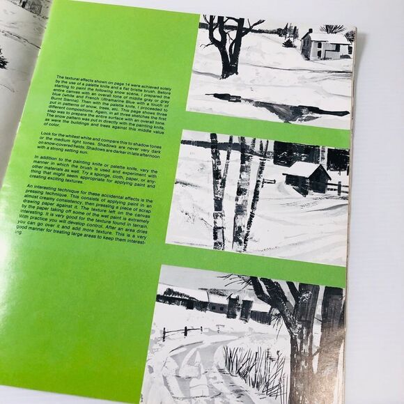 A Grumbacher Art Library Book "The Art of Landscape Painting" 1975, B-378 - Picture 5 of 10